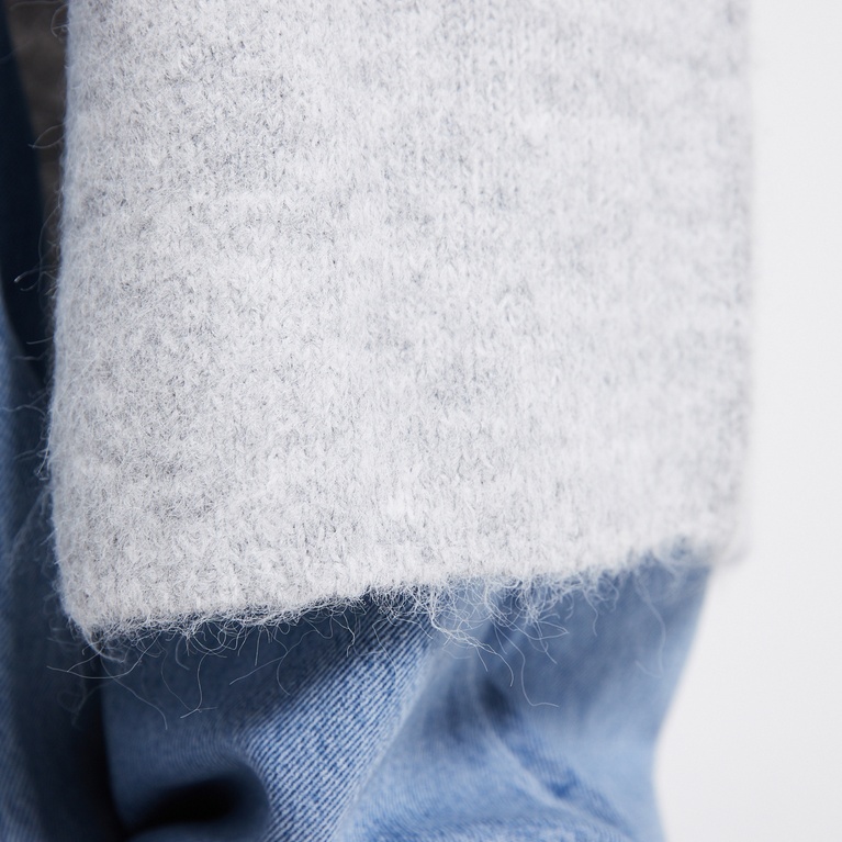 Long open knit cardigan "Alana"